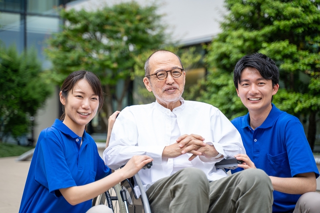 介護士とご利用者